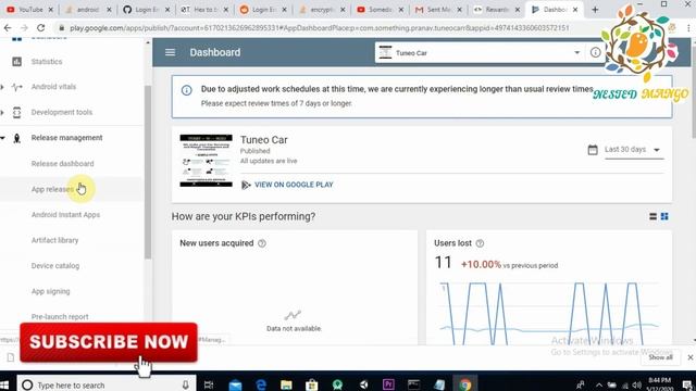 SHA key and Hash key From Google Play Console of an Application [HINDI/ENGLISH] смотреть онлайн