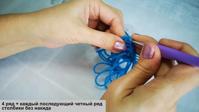 Вытянутые петли крючком.Способ 1- петли вверх,указательный палец,#crochet#knitting #handmade#hobby смотреть онлайн
