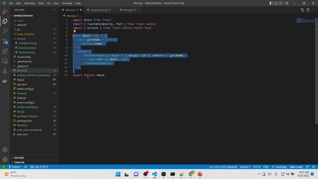 React Native | 15. Part 1 - React Navigation 6 Tutorial смотреть онлайн