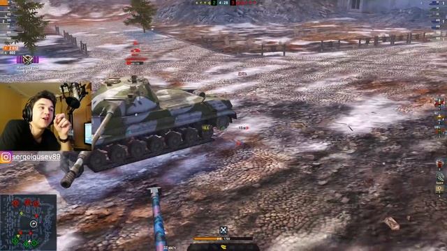 WoT Blitz - Секреты барабанного Француза ● Альтернативная игра на Батчате 9 уровня (WoTB) смотреть онлайн