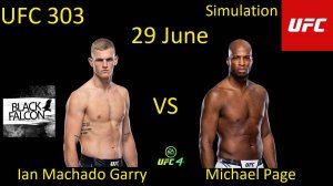 Иен Гарри против Майкла Пейджа БОЙ В UFC 4/ UFC 303