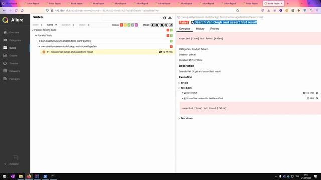 Test Automation Framework 5 - Reporting with ScreenShots смотреть онлайн