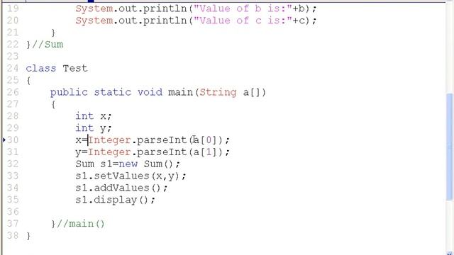 Java Programming Tutorials 10 Taking values from Command Prompt смотреть онлайн