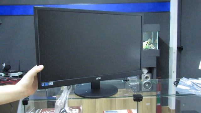 Unboxing Monitor AOC M2470SWD2 23,6p 1080P FullHD смотреть онлайн