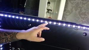 Светодиодная лента на телевизор, (LED strip on TV).