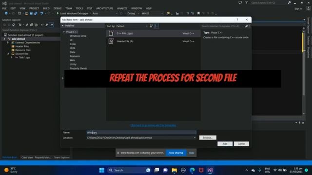 How TO Convert Code To Zip Or rar File || In Visual Studio 2013 || complete video смотреть онлайн