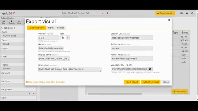 PBIVizEdit Bullet Chart with Custom Data Label Placement - Power BI Custom Visual смотреть онлайн