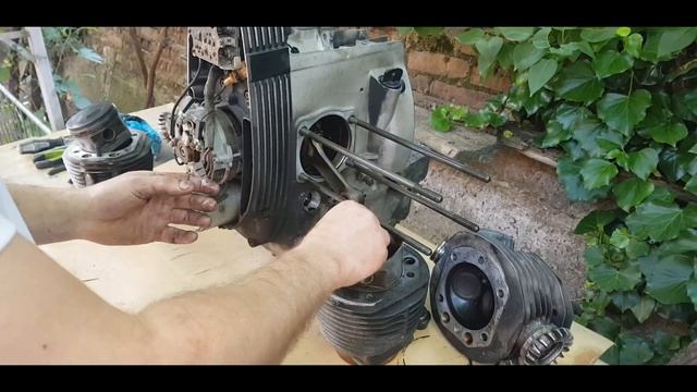 Ремонт двигателя BMW R100/7 AirHead. Часть 1 смотреть онлайн
