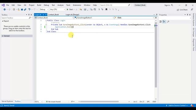 Animated User Login Form with User Registration Design in Visual Studio 2019. смотреть онлайн