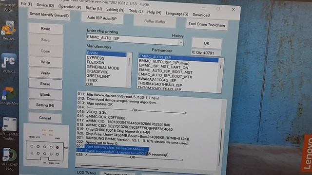 #NO PICTURE# EMMC ISP PROGRAMMING BY RT809H PROGRAMMER смотреть онлайн