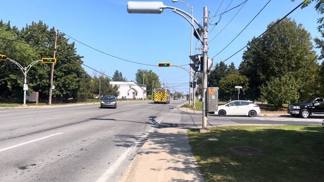 Saint-Constant l RIAGS station 23 responding two times to emergency calls смотреть онлайн