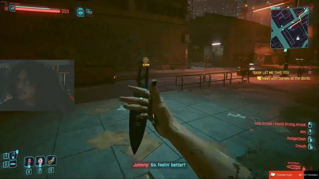 ROXY PLAYS CYBERPUNK 2077 |2.0| Short Stream | Side Questing смотреть онлайн