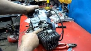 Конечная сборка и запуск двигателя v-50 карпаты