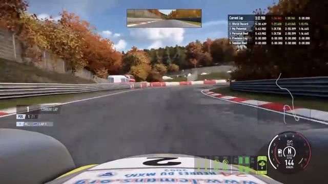 Time Trial Audi R8 LMP 900 Nordschleife смотреть онлайн