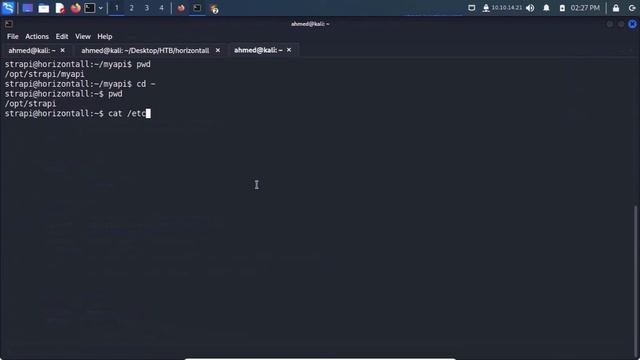 حل مشين Horizontall من Hackthebox смотреть онлайн