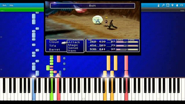 Final Fantasy VII - Still More Fighting Synthesia смотреть онлайн
