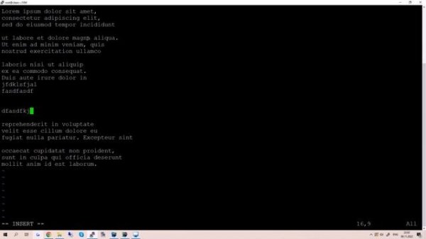 Как работать в редакторе Vim (в том числе как его закрыть)