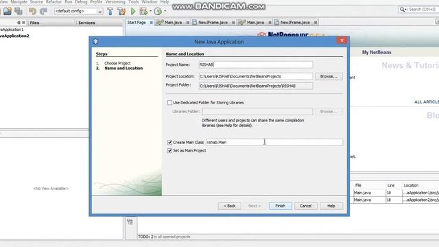 HOW TO OPEN AND CREATE A NEW PROJECT IN JAVA NETBEANS смотреть онлайн