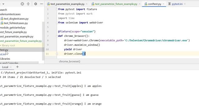 0 8 Pytest for Beginners - Parametrization -Part 2| Parametrize with Fixture| Data-driven testing смотреть онлайн