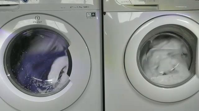Indesit Innex Vs Zanussi Aquacycle Cottons 60 Wash Race