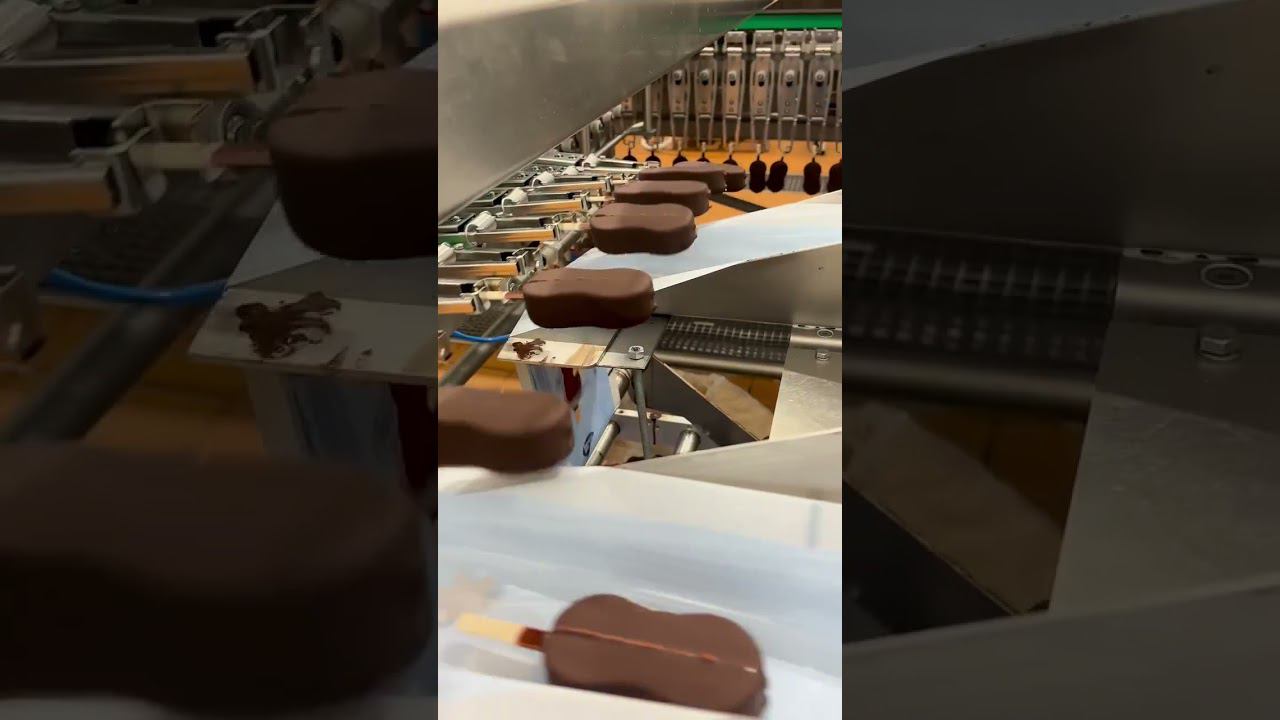 Линия производства эскимо на молочном комбинате "Мечта" смотреть онлайн