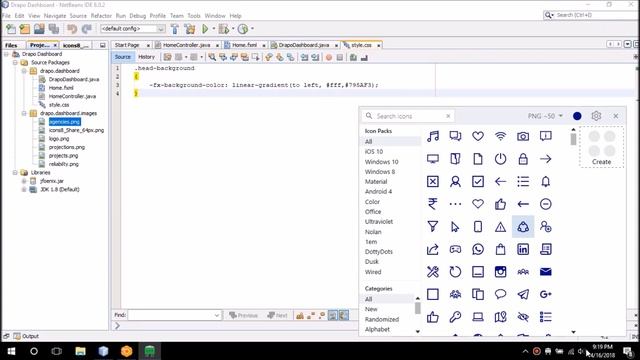 JavaFX Drapo Pro's dashboard #1 [ Free Code ] смотреть онлайн