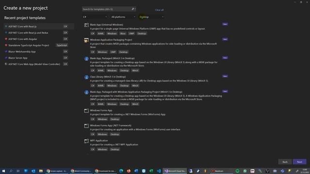 WindowsApp : Install Windows App SDK new Projects in VS 2022 смотреть онлайн
