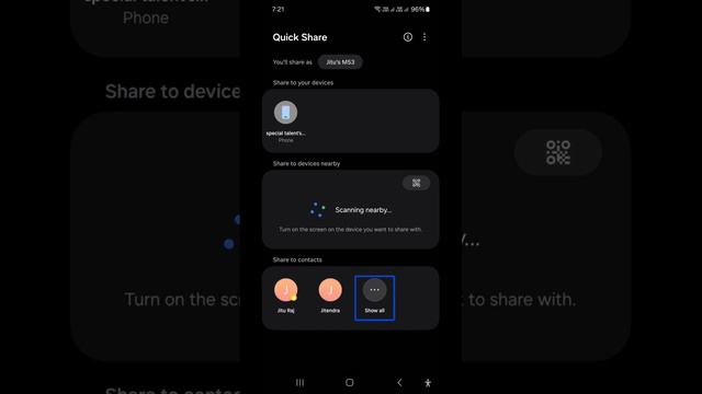 Amazing File Sharing Method All Blind User Should Use This Share Files Anywhere Use Quick Share