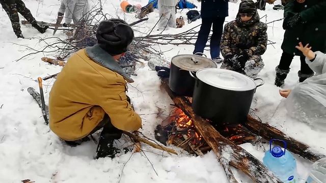 Военно-тактическая лазертаг-игра "Тропа разведчика" 03.03.2019 смотреть онлайн