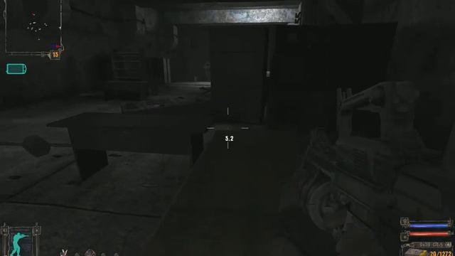 Stalker Shadow of Chernobyl - Сталкер Тень Чернобыля (внутри саркофага находим дверь) смотреть онлайн