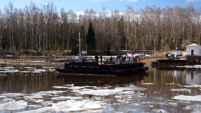 Паромная переправа №1 Канала имени Москвы.(rivertourist.ru) смотреть онлайн