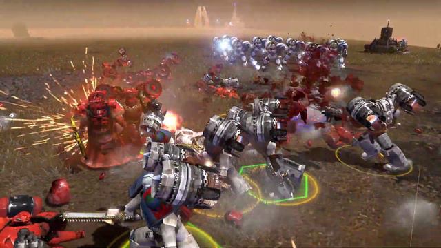 EPIC HORUS HERESY BATTLE: World Eaters vs Blood Angels! - Warhammer 40K: Dawn of War 2: Retribution смотреть онлайн