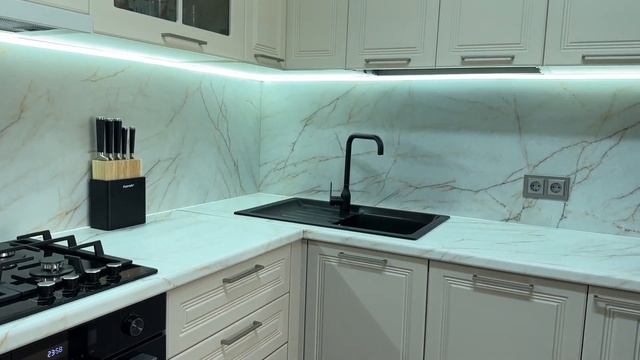 №16. Красивая кухня от фабрики "Кухни САМ" смотреть онлайн