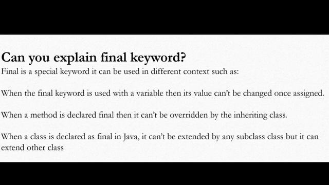 Real time Core java Interview Questions for Java experienced|core java interview for Selenium teste смотреть онлайн