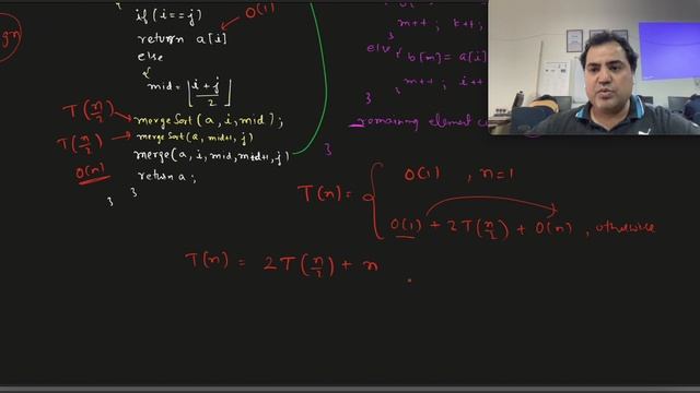 5.2 Design and Analysis of Algorithms | MERGE SORT | Space & Time Complexity | IIT-GATE | GATE смотреть онлайн