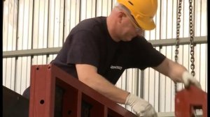 Монтаж стеновой опалубки.