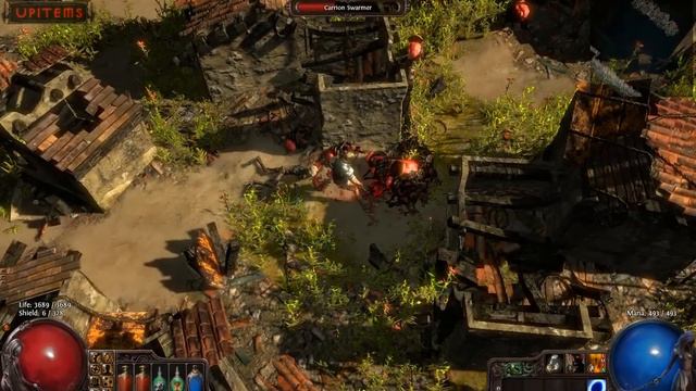 Path of Exile Support Gem Melee Splash -- Makes Melee Attack As an AOE Skill смотреть онлайн