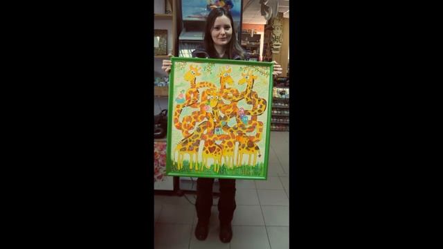 Работы с Мастер-класса под руководством Евгении Омельницкой