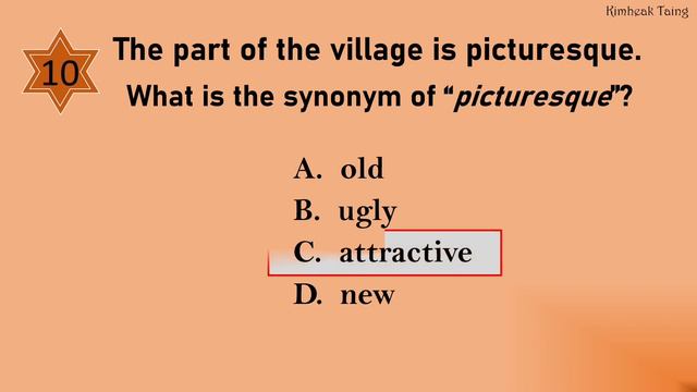 English Vocabulary Practice Test | Synonyms with Examples 1 | Test Your English Vocabulary Skills смотреть онлайн