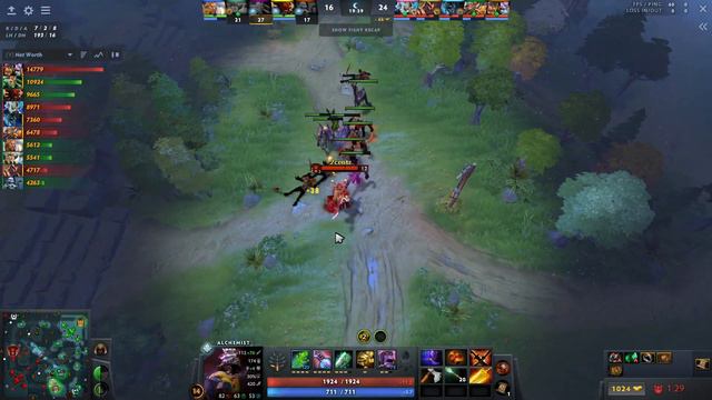 Alchemist Dota 2 Gameplay Miracle with Nullifier - TI12 Live смотреть онлайн