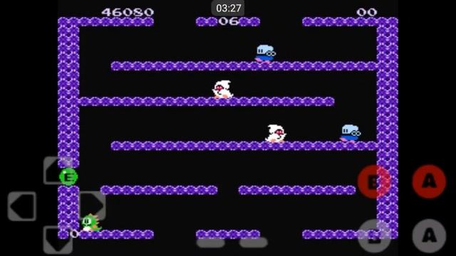ИГРА 1986 ГОДА! Bubble Bobble! смотреть онлайн