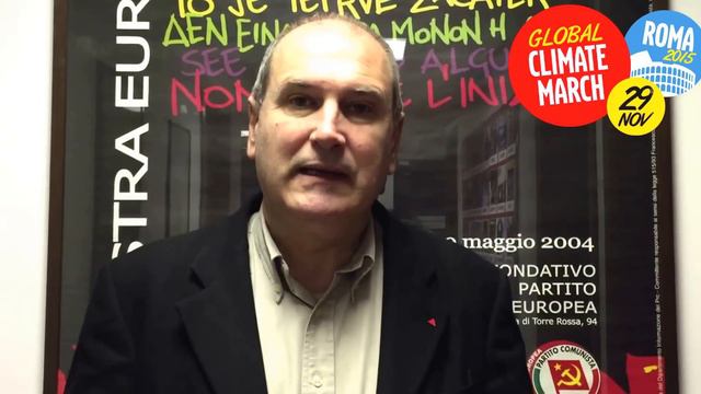 Paolo Ferrero per la Marcia per il clima #29n смотреть онлайн