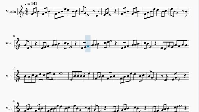 Violin Sheet Music: How to play Lost Woods (Legend of Zelda) by Koji Kondo смотреть онлайн