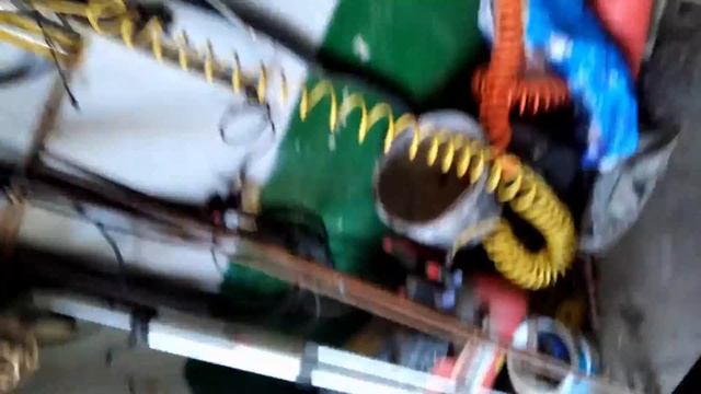 Буровая установка самодельная для мини трактора.. смотреть онлайн