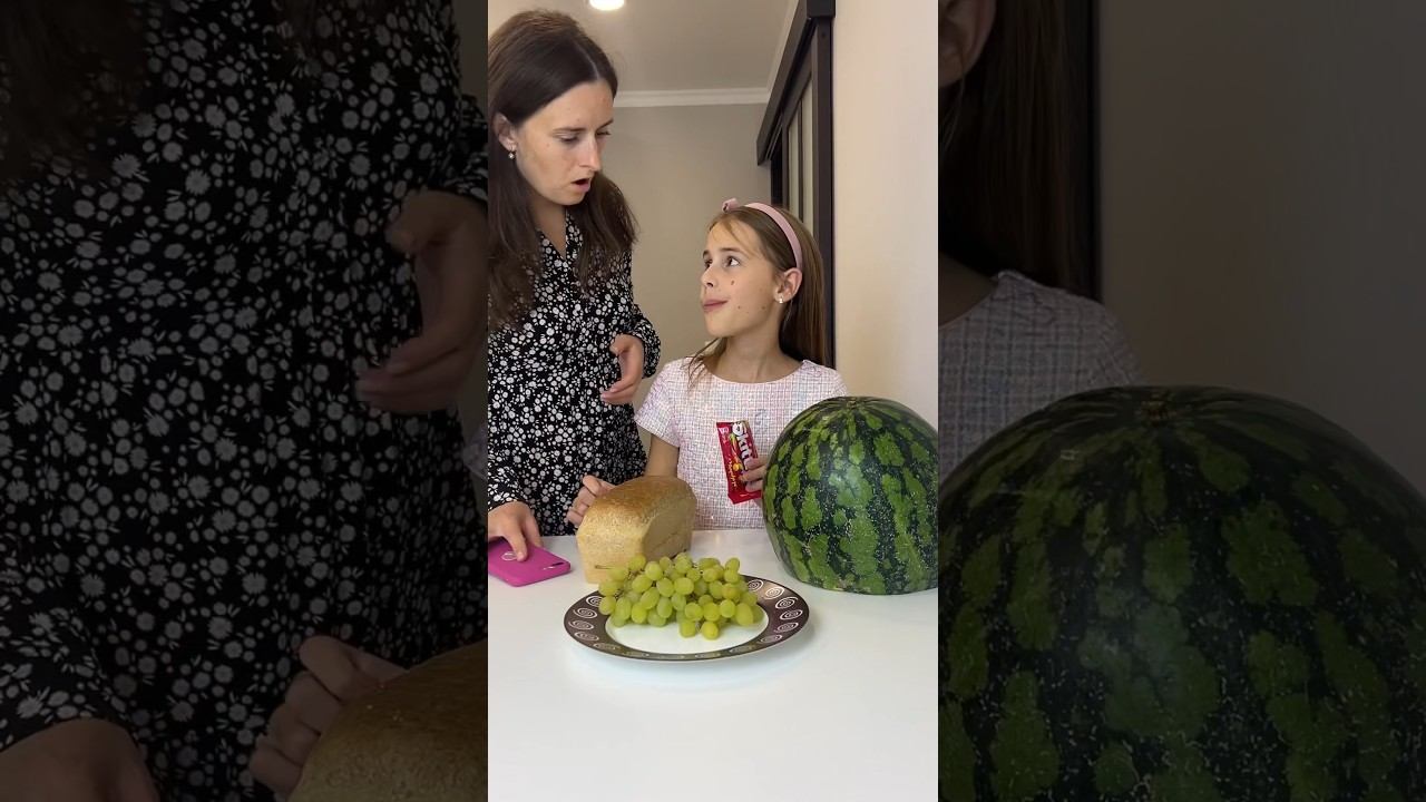 Короче говоря Алинка наелась сладостей #shorts смотреть онлайн