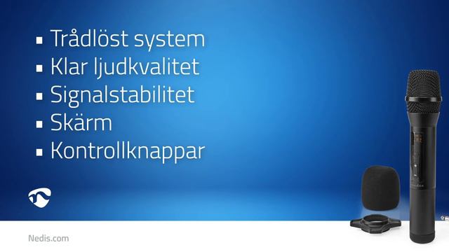 Trådlös mikrofon - MPWL200BK (SE) смотреть онлайн