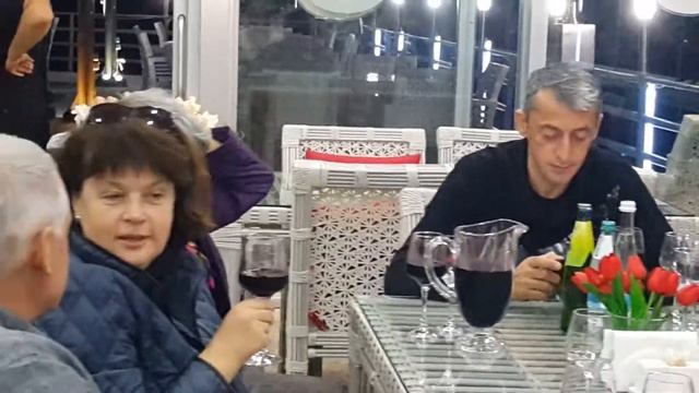 Посиделки в ресторане Сан-Ремо в Батуми |Тур Лиетовцы в Сакартвело | Lietuanians Trip in Sakartvel смотреть онлайн