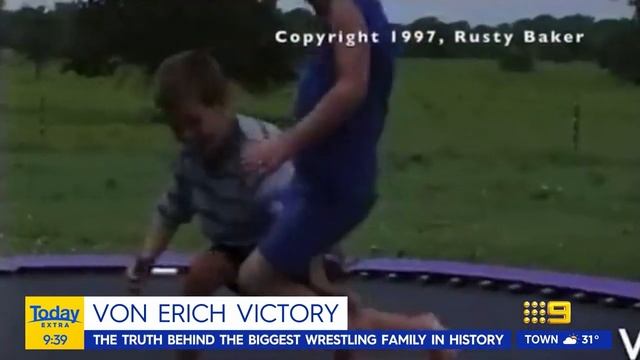 Pro-wrestling family chats about new Zach Efron movie | Today Show Australia смотреть онлайн