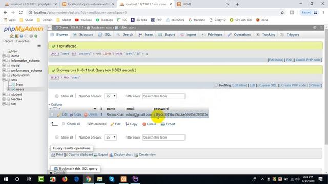 Session in PHP for Login Form смотреть онлайн