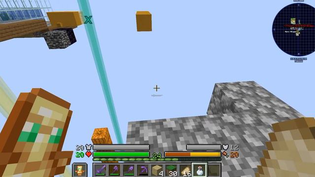 100 Дней Выживания на Острове в Майнкрафт . Скайблок с Лаки Блоками . minecraft смотреть онлайн